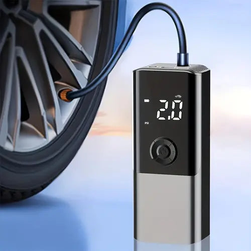 Powerful Portable Air Compressor Revolutionizes Tire Inflation