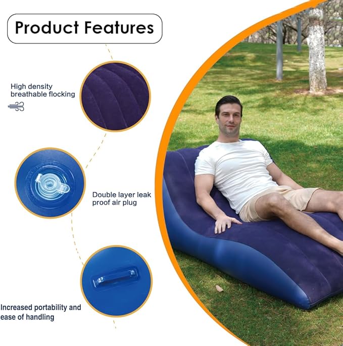 Comfortable Inflatable Lounge for All Spaces