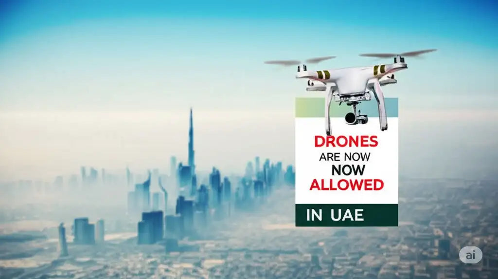 Are drones allowed in UAE?