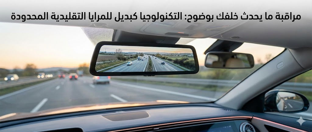 Monitoring What Happens Behind You Clearly: Technology as an Alternative to Limited Traditional Mirrors