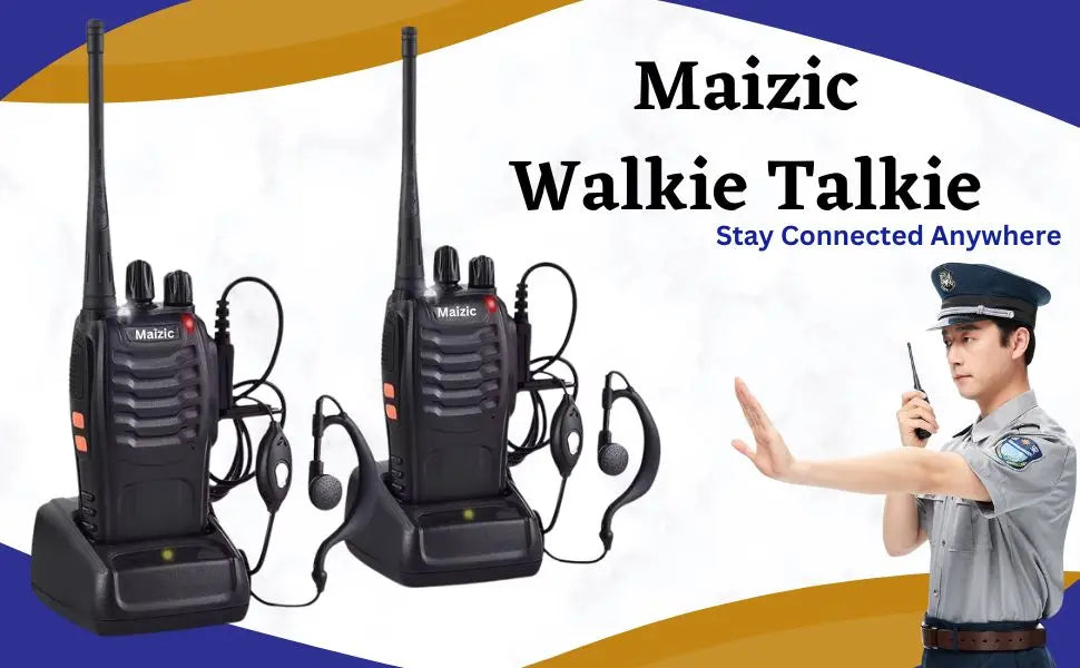 Maizic Walkie Talkie Extends Far, Portable and Powerful