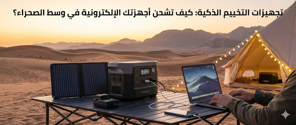 Smart Camping Gear: How to Charge Your Electronics in the Middle of the Desert?
