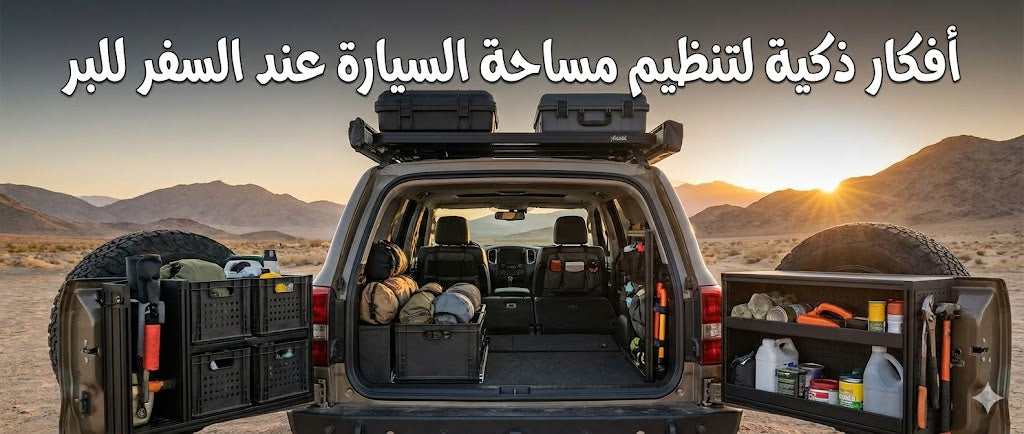 Smart Ideas for Maximizing Car Space on Desert Trips
