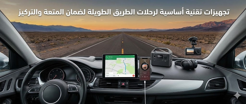 Essential Tech Gear for Long Road Trips to Ensure Fun and Focus
