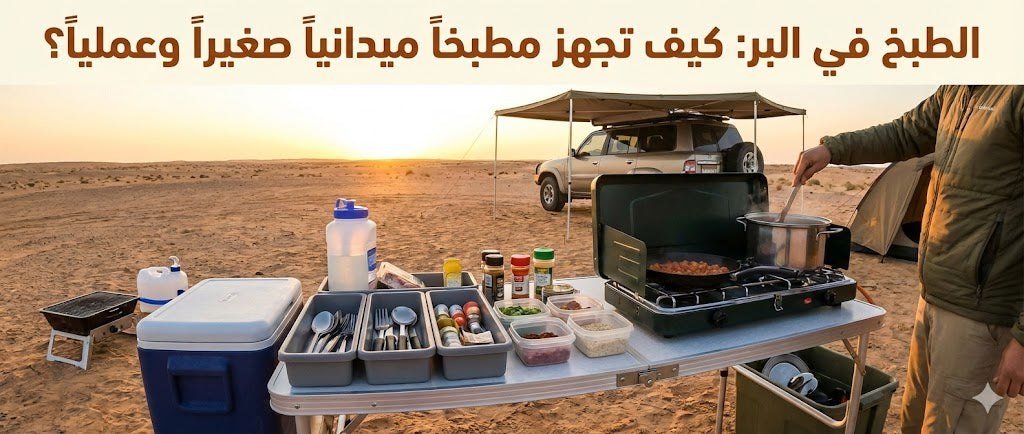 Cooking in the Desert: How to Set Up a Small and Practical Field Kitchen?