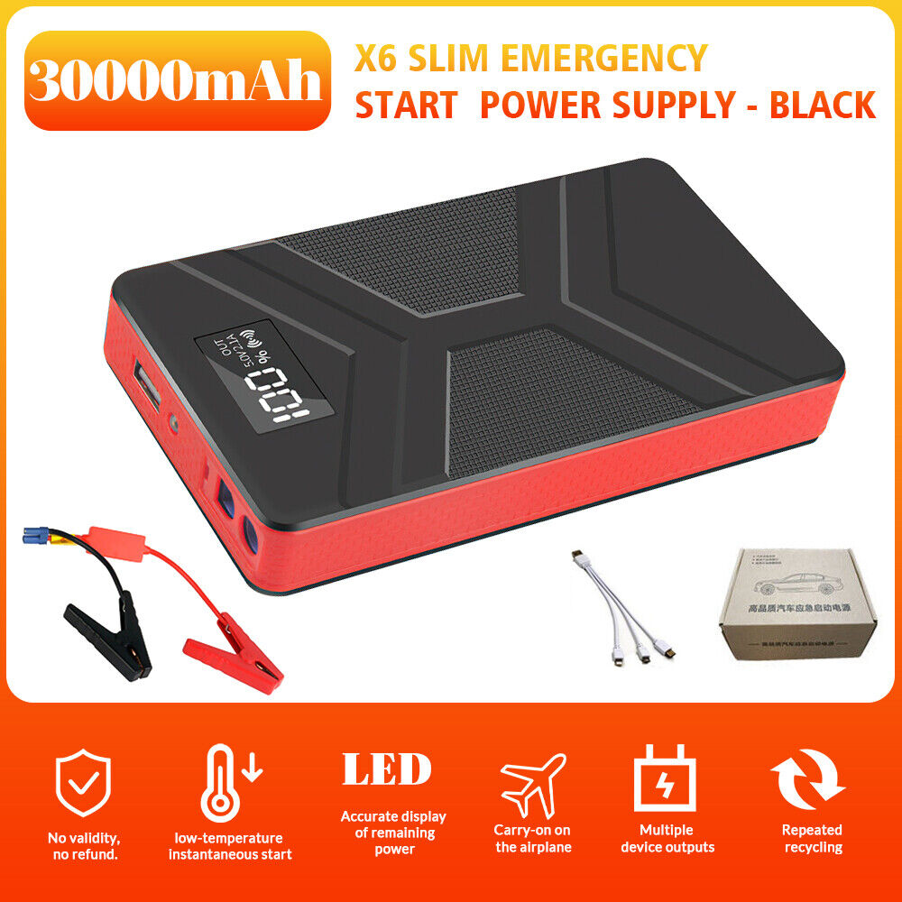 Powerful Car Jump Starter With Inflator