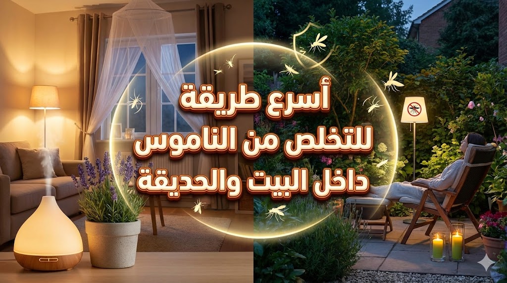 Fastest Way to Get Rid of Mosquitoes in Home and Garden