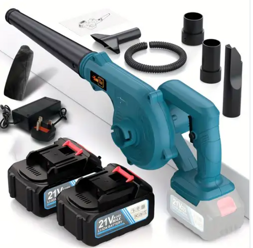 48V Cordless Industrial Air Blower, 5-in-1 (with 2 Batteries)