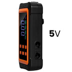 Portable Car Battery Jump Starter Air Compressor Black Orange
