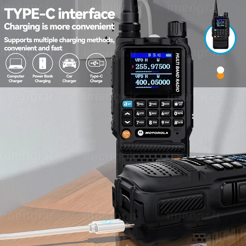 Original Motorola Wireless Walkie Talkie – DP7700