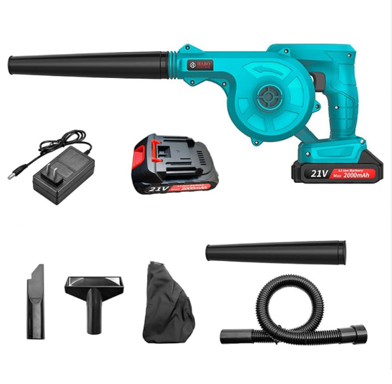 48V Cordless Industrial Air Blower, 5-in-1 (with 2 Batteries)