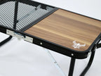 طاولة تخييم خشبية قابلة للطي مع شبكة من ALHOR