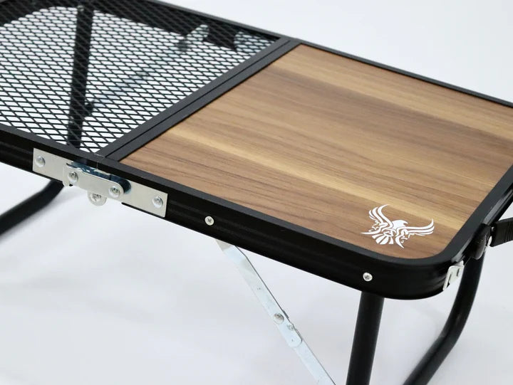 طاولة تخييم خشبية قابلة للطي مع شبكة من ALHOR