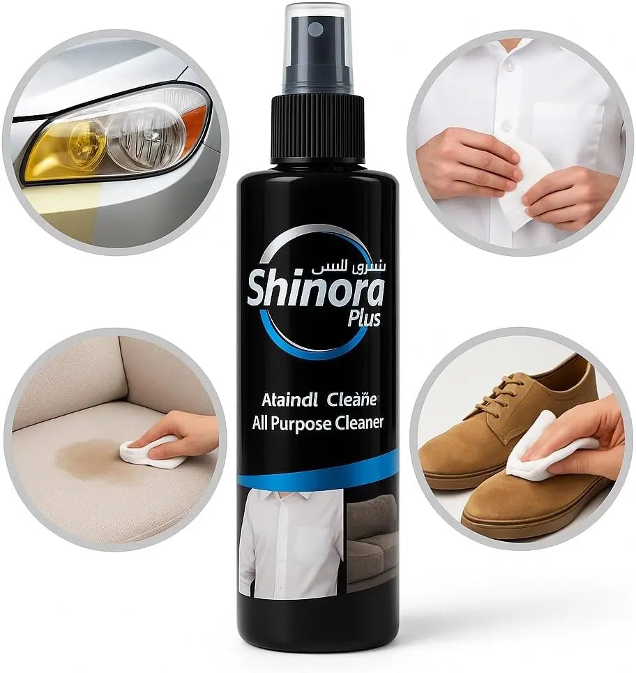 Shinora Plus All Purpose Multi Cleaner – 250ml Shoe Cleaner, Glass ...