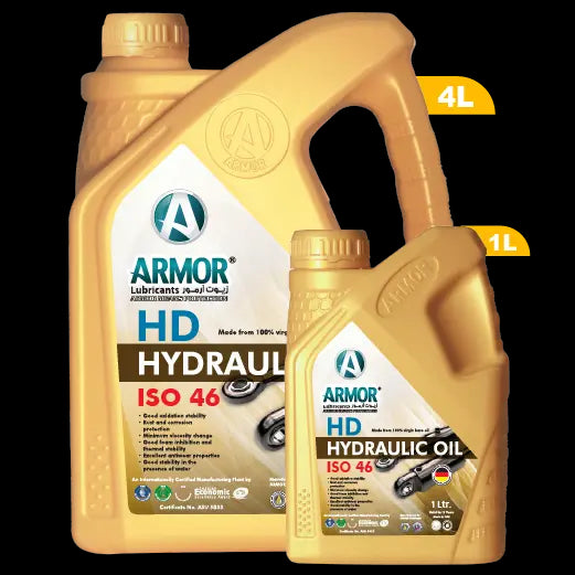 "1 Liter Hydraulic oil iso 46 for industrial application from Armor Store"