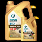 "4 Liter Pail Hydraulic oil iso 68 for industrial application from Armor Store Online"