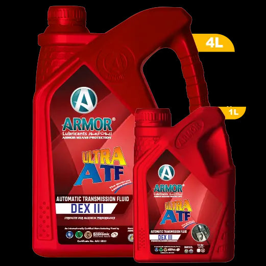 "Armor Store 1 Liter ATF Dexron 3 fluid for Automatic Transmission System"