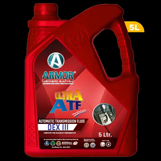 "Armor Store 5 Liter ATF Dexron 3 Fluid for Automatic Transmission System"