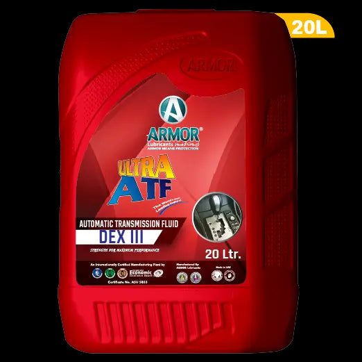 "Armor Store 20 Liter ATF Dexron 3 Fluid for Automatic Transmission System"