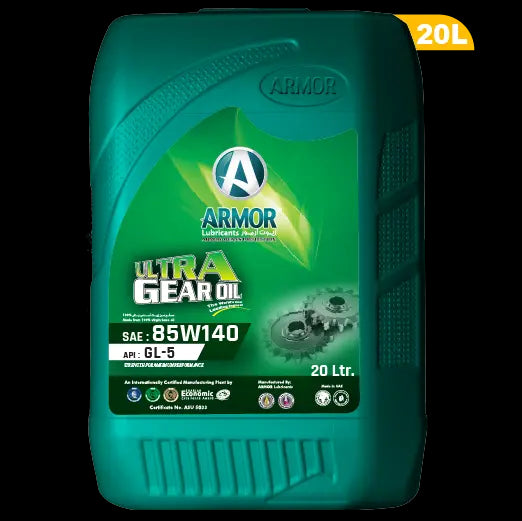 "Armor Store 20 Liter Gl-5 85W-140 Gear Oil for Smooth Gear Changes"