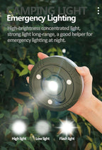 "Camping Lights Multifunctional String Lantern with String Light(33Ft), IP44 Waterproof Camping Lamp"