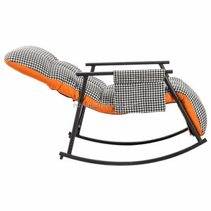 "Modern Living Room Chairs Folding Lazy Sofa Relaxing Bedroom Recliner Leisure Swing Rocking Chair 1 years warranty"