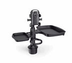 "Adjustable Car Phone Holder, Mounted Tray, Rotating Cup Holder Table Slot, Food Organizer, Adjustable Drink Accessories"
