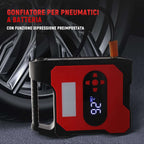 "Car Jump Starter Power Pack with Tyre Inflator,12V 2000A Car Battery Booster Jump Starter with 150PSI Air Compressor,Car Jump Starter Power Bank with USB..."