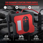 "Car Jump Starter Power Pack with Tyre Inflator,12V 2000A Car Battery Booster Jump Starter with 150PSI Air Compressor,Car Jump Starter Power Bank with USB..."