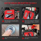 "Car Jump Starter Power Pack with Tyre Inflator,12V 2000A Car Battery Booster Jump Starter with 150PSI Air Compressor,Car Jump Starter Power Bank with USB..."