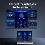 "Umiio Q1 Portable Video Projector 2.4/5G WiFi Bluetooth Quadrangle Trapezoid 0.8-5M Projection Distance 1920 * 1080 Resolution Android Projector For Movie Music TV Game Casting with Tripod (White)"