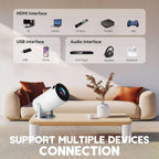 "Productcaff Retro Video Game Console, M300 Max + 2 Wireless Controllers, Projector P30 Max, 36000 Classic Games, Auto Keystone"