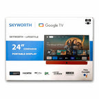 "Skyworth 24\" Smart Portable Display with Google TV"