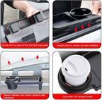 "Multi-Functional Car Cup Holder & Organizer – Compact Storage Solution"