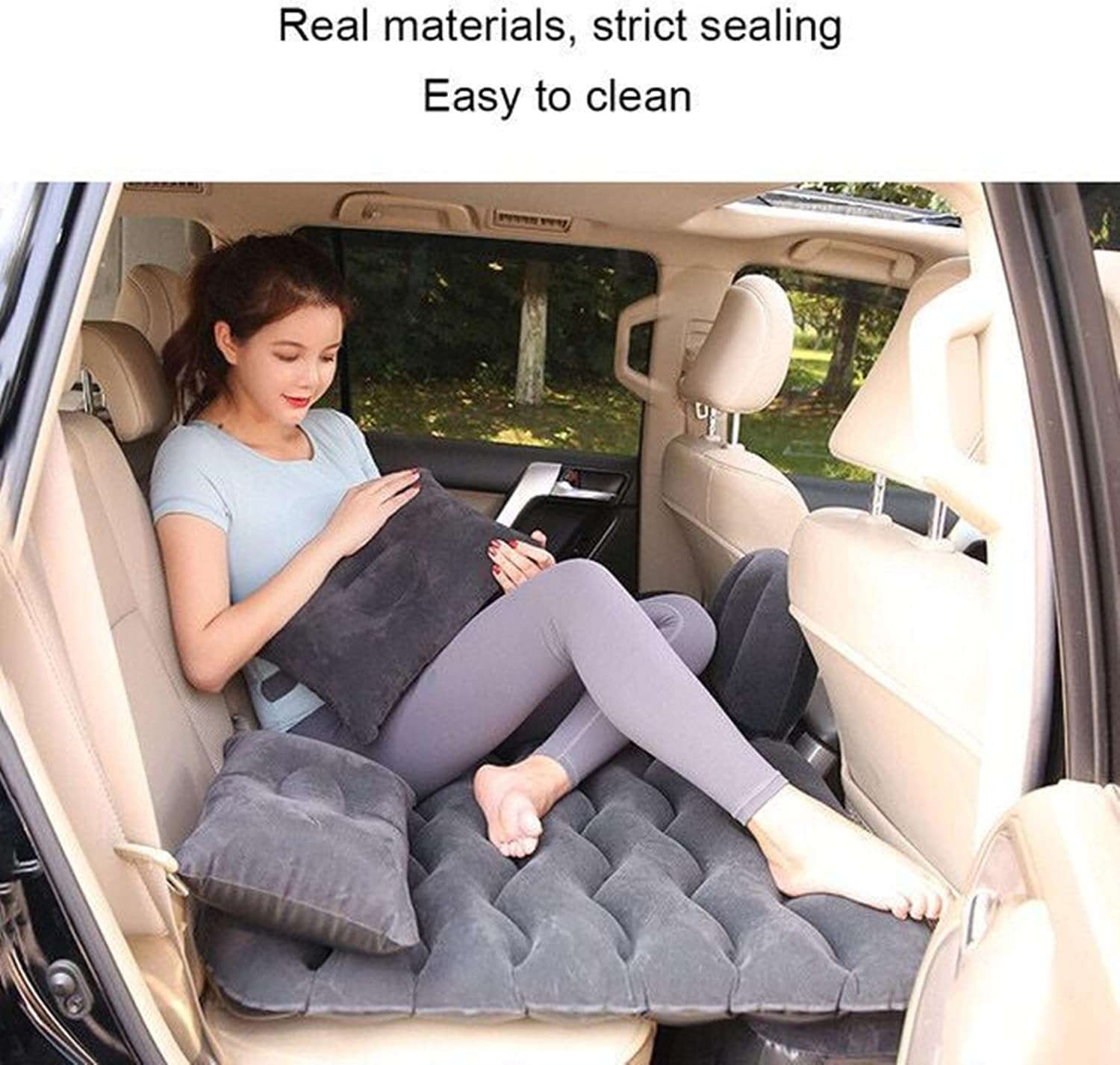 "Inflatable Car Mattress – Travel Comfort Anywhere"