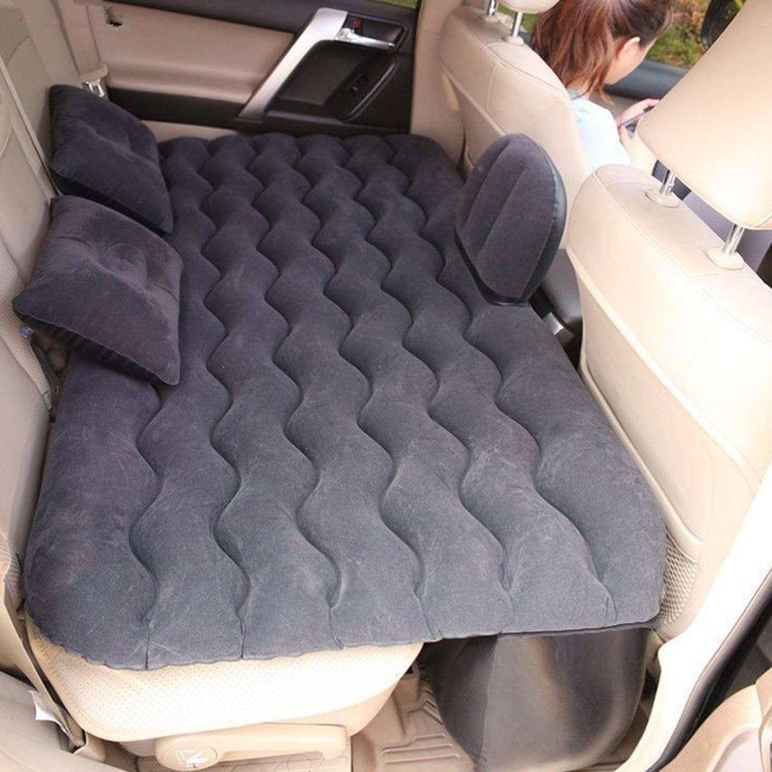 "Inflatable Car Mattress – Travel Comfort Anywhere"