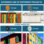 WIBENTL Paint Sprayer 700W HVLP Spray Gun with