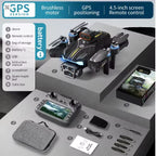 Z104 Pro GPS Drone  4K Dual HD