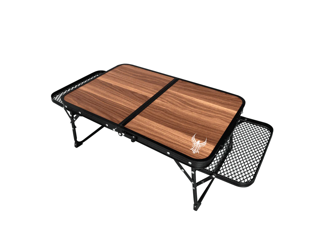 طاولة نزهة خشبية مدمجة من ALHOR مع شبكة جانبية