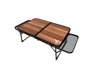 طاولة نزهة خشبية مدمجة من ALHOR مع شبكة جانبية