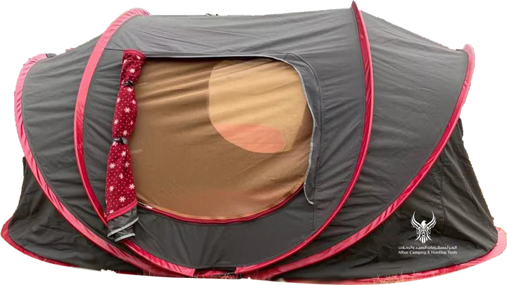 BANI YAS TENT COLOR GREY & RED SIZE 300*200*115 cm