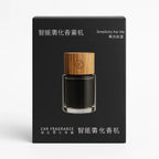 موزع هواء للسيارة بسعة 160 مل ووظيفة إضاءة ليلية، موزع هواء صغير للسيارة - أسود