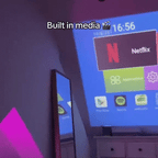 وحدة تحكم ألعاب الفيديو الكلاسيكية من برودكتاڤ، M300 Max + وحدتا تحكم لاسلكيتان، جهاز عرض P30 Max، 36000 لعبة كلاسيكية، Auto Keystone 