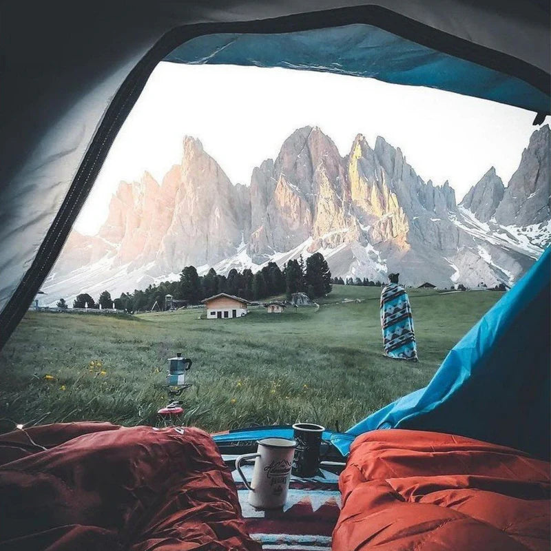 خيمة تخييم جرين لايون لشخصين إلى أربعة - GT-4 GL-T027 - بيج