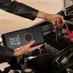 Portable Car Jump Starter Power Bank 8000mAh Air Compressor LED Light
