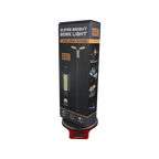 Rechargeable Work Light with Stand,LED Work Light with Portable Folding Stand