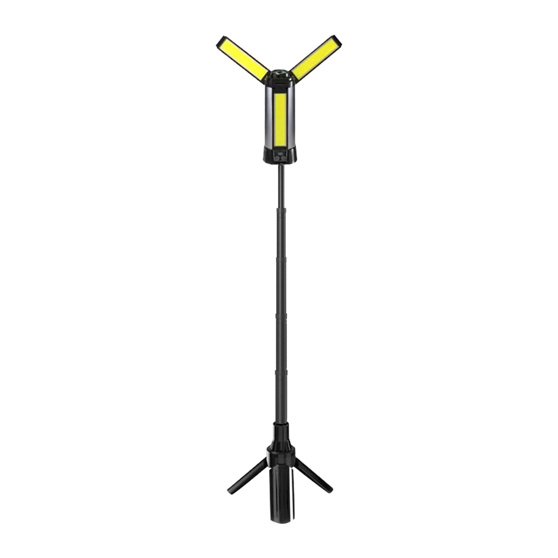 Rechargeable Work Light with Stand,LED Work Light with Portable Folding Stand