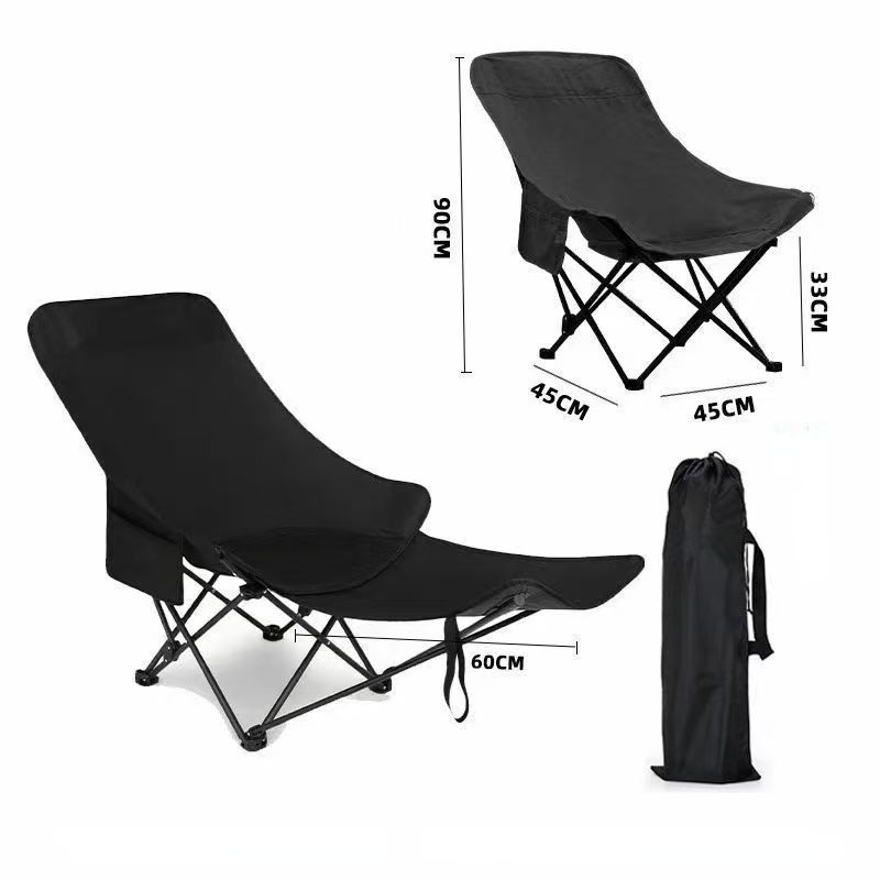 Portable Folding Chair, Relaxing for Camping, Beach