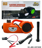 SACA 12V Electric Hydraulic Jack with Inflator Pump
