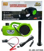 SACA 12V Electric Hydraulic Jack with Inflator Pump